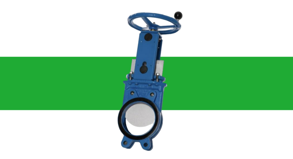 válvula guilhotina manual